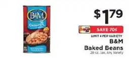 ShopRite B&M Baked Beans offer