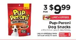 ShopRite Pup-Peroni Dog Snacks offer