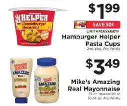 ShopRite Hamburger Helper Pasta Cups offer