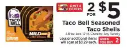ShopRite Taco Bell Seasoned Taco Shells offer