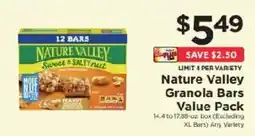 ShopRite Nature Valley Granola Bars Value Pack offer