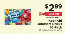 ShopRite Kool-Aid Jammers Drinks offer