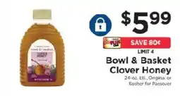 ShopRite Bowl & Basket Clover Honey offer