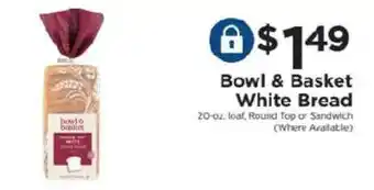 ShopRite Bowl & Basket White Bread offer