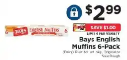 ShopRite Bays English Muffins offer