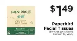ShopRite Paperbird Facial Tissues offer
