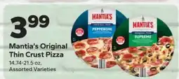 Save a Lot Mantia's Original Thin Crust Pizza offer