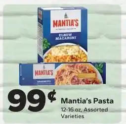 Save a Lot Mantia's Pasta offer