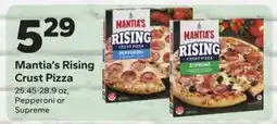 Save a Lot Mantia's Rising Crust Pizza offer