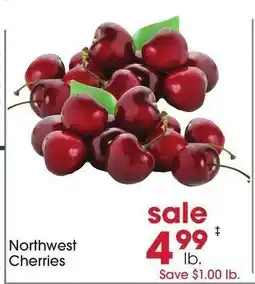 Giant Eagle Northwest Cherries offer