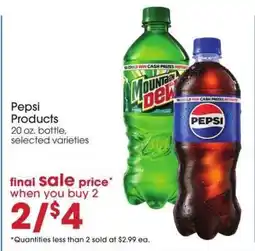 Giant Eagle Pepsi Products offer