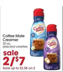 Giant Eagle Coffee mate Creamer offer