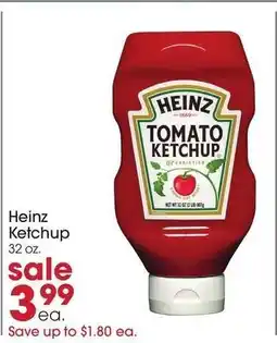 Giant Eagle Heinz Ketchup offer