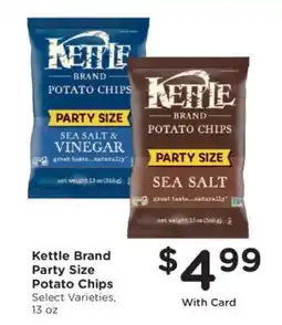 Kroger Kettle Brand Party Size Potato Chips offer