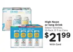 Kroger High Noon or Long Drink offer