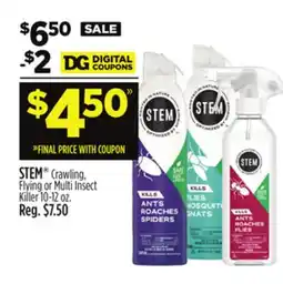 Dollar General STEM Crawling, Flying or Multi Insect Killer offer