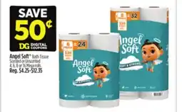 Dollar General Angel Soft Bath Tissue offer