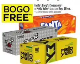 Dollar General Fanta Barq's Seagram's or Mello Yello offer