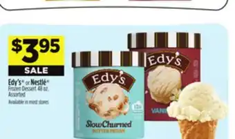 Dollar General Edy's or Nestle Frozen Dessert offer