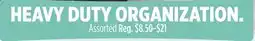 Dollar General Heavy Duty Organization offer