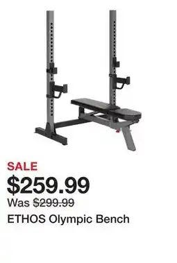 Dick's Sporting Goods ETHOS Olympic Bench offer