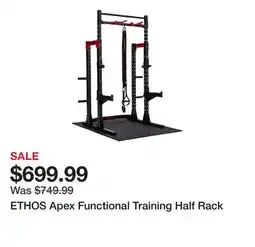 Dick's Sporting Goods ETHOS Apex Functional Training Half Rack offer