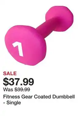 Dick's Sporting Goods Fitness Gear Coated Dumbbell - Single offer