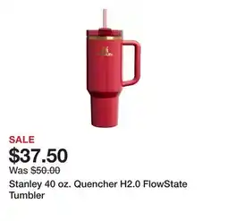 Dick's Sporting Goods Stanley 40 oz. Quencher H2.0 FlowState Tumbler offer