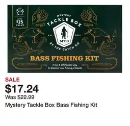 Dick's Sporting Goods Mystery Tackle Box Bass Fishing Kit offer