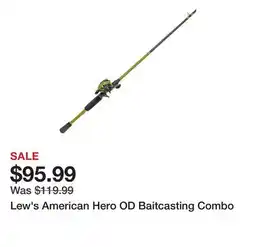 Dick's Sporting Goods Lew's American Hero OD Baitcasting Combo offer
