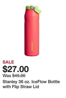 Dick's Sporting Goods Stanley 36 oz. IceFlow Bottle with Flip Straw Lid offer
