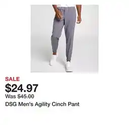 Dick's Sporting Goods DSG Men's Agility Cinch Pant offer