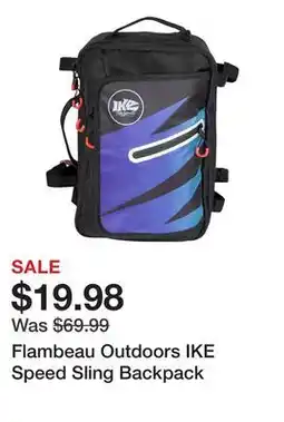 Dick's Sporting Goods Flambeau Outdoors IKE Speed Sling Backpack offer
