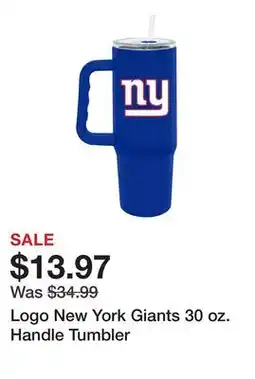 Dick's Sporting Goods Logo New York Giants 30 oz. Handle Tumbler offer