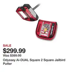 Dick's Sporting Goods Odyssey Ai-DUAL Square 2 Square Jailbird Putter offer