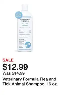 Tractor Supply Company Veterinary Formula Flea and Tick Animal Shampoo, 16 oz offer