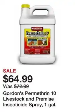 Tractor Supply Company Gordon's Permethrin 10 Livestock and Premise Insecticide Spray, 1 gal offer