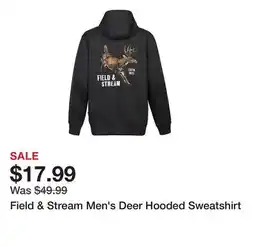 Tractor Supply Company Field & Stream Men's Deer Hooded Sweatshirt offer