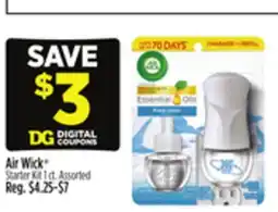 Dollar General Air Wick Starter Kit offer