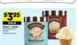 Dollar General Dreyer's or Nestle Frozen Dessert offer