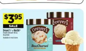 Dollar General Dreyer's or Nestle Frozen Dessert offer