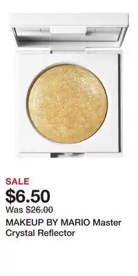 Kohl's MAKEUP BY MARIO Master Crystal Reflector offer