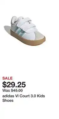 Kohl's adidas Vl Court 3.0 Kids Shoes offer