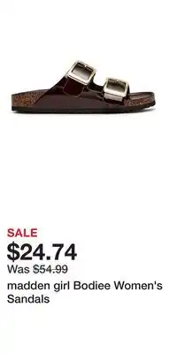 Kohl's madden girl Bodiee Women's Sandals offer