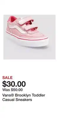 Kohl's Vans Brooklyn Toddler Casual Sneakers offer