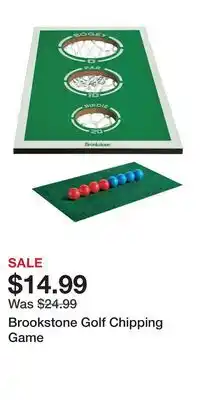 Kohl's Brookstone Golf Chipping Game offer