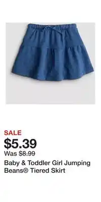 Kohl's Baby & Toddler Girl Jumping Beans Tiered Skirt offer