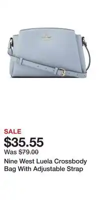 Kohl's Nine West Luela Crossbody Bag With Adjustable Strap offer