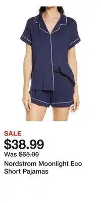 Nordstrom Nordstrom Moonlight Eco Short Pajamas offer