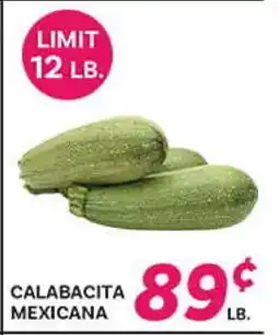 El Paso Grande CALABACITA MEXICANA offer